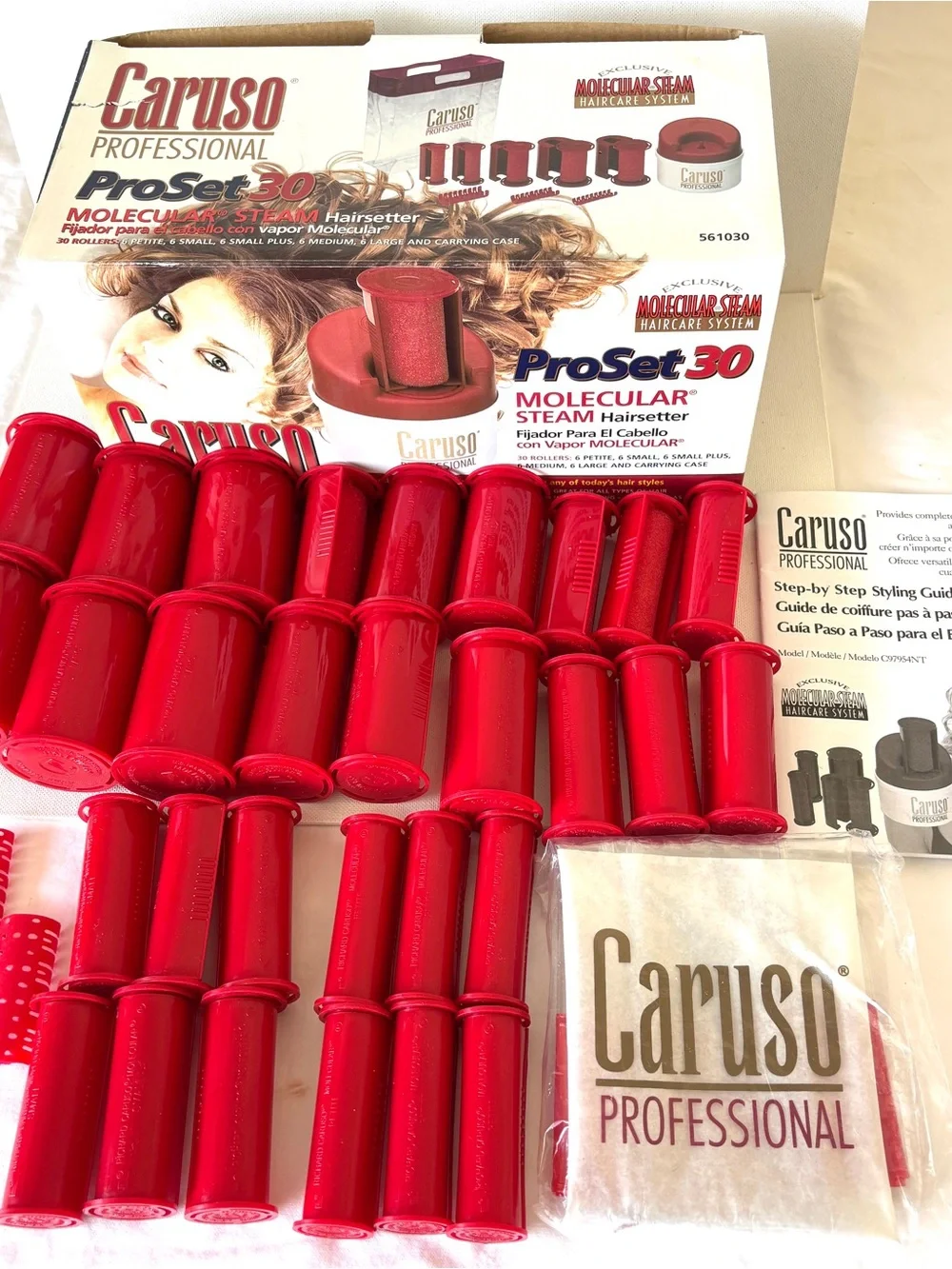 Caruso ProSet 30 Molecular Steam Hairsetter Replacement Rollers Only -NO Machine